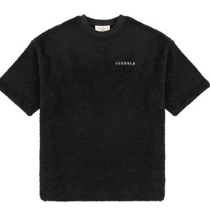 Youngla 457 cozy tee black size medium